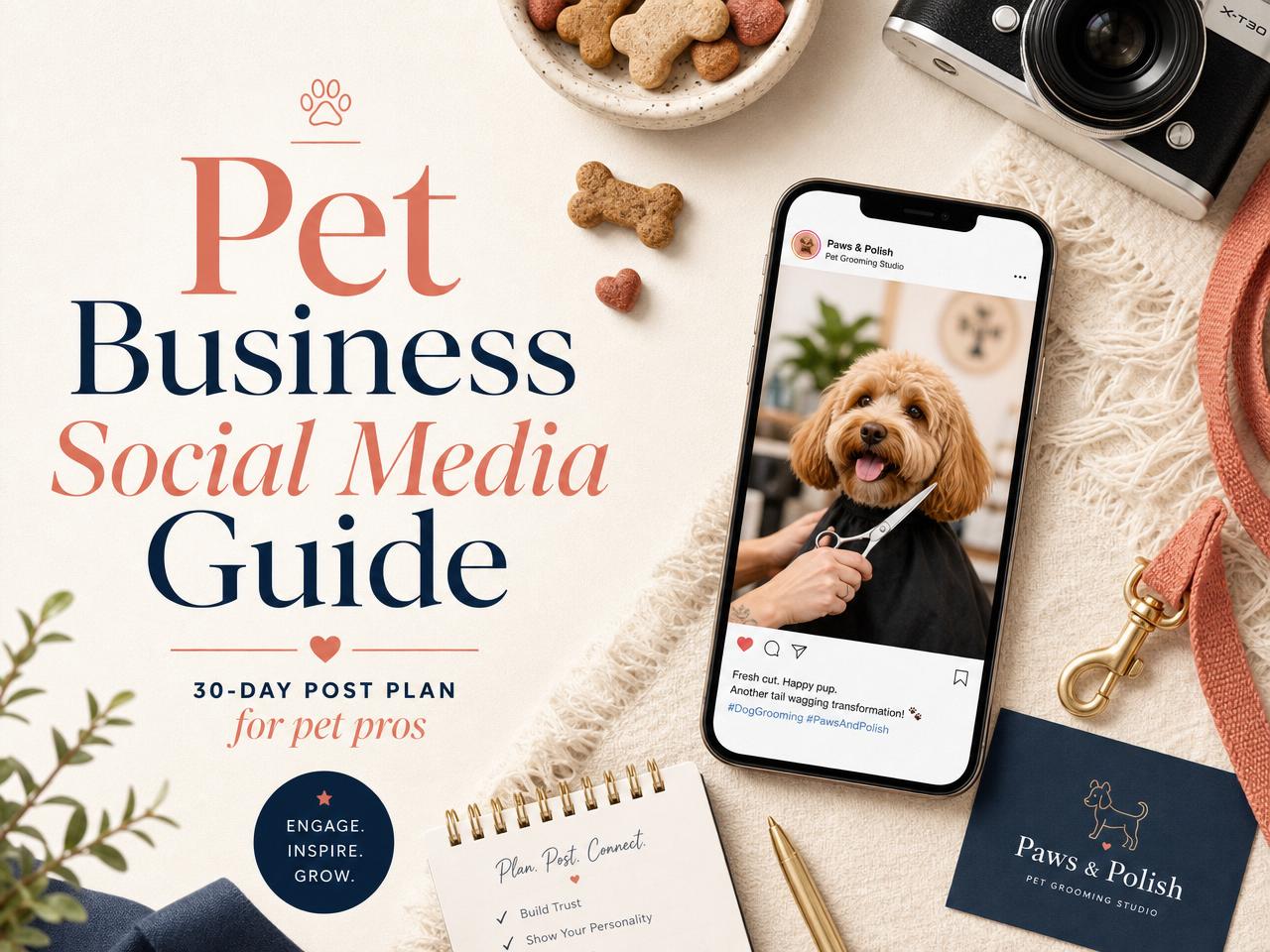 Pet Business Social Media Guide cover